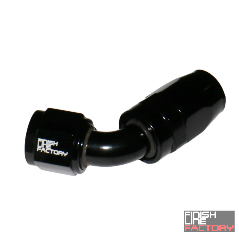 Swivel Hose End (Braided Rubber) - 60 Degree