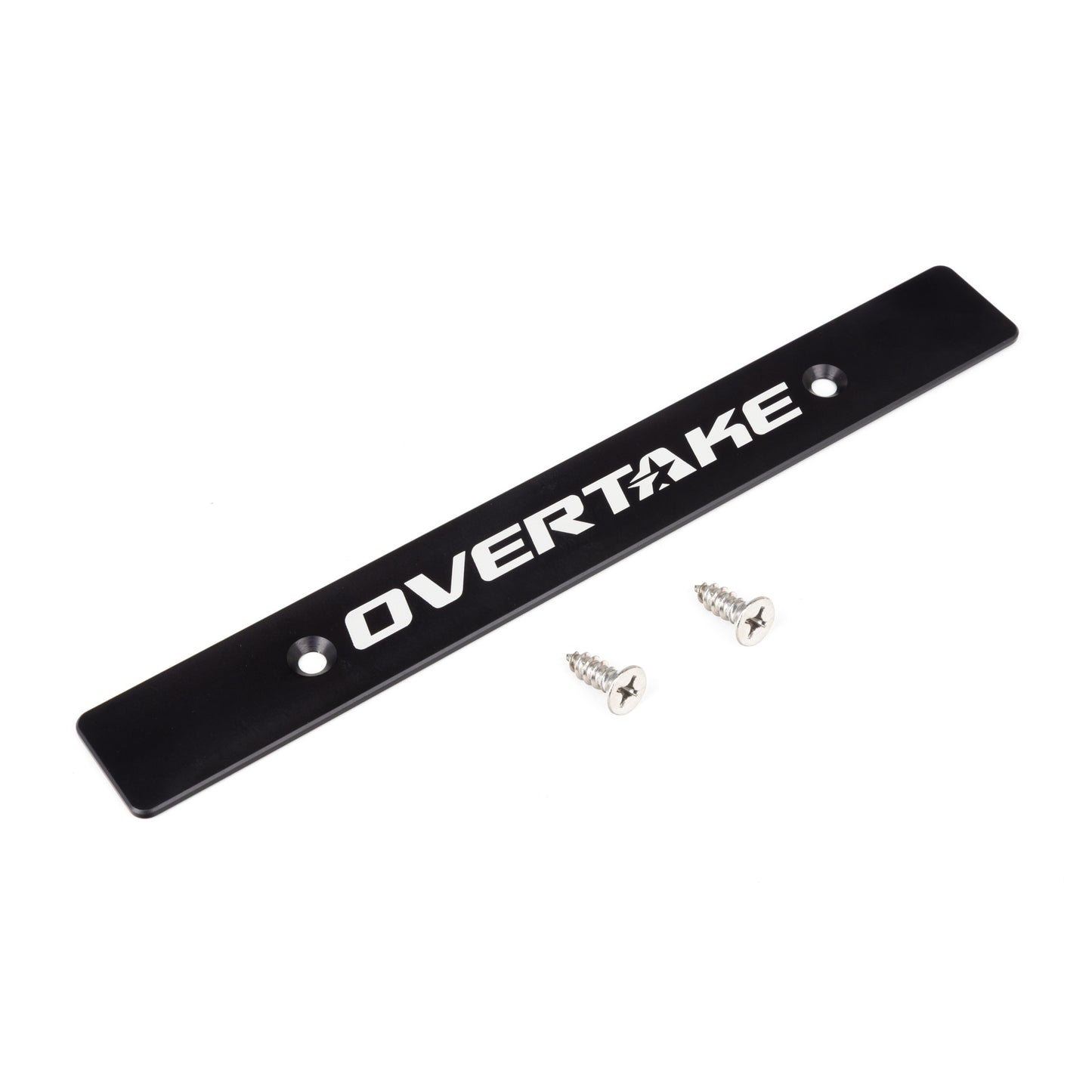 OVERTAKE Front License Plate Delete - Subaru 2002-2014 WRX, 2004-2014 STI, 2022-2026 BRZ/GR86, 1998-2016 Impreza