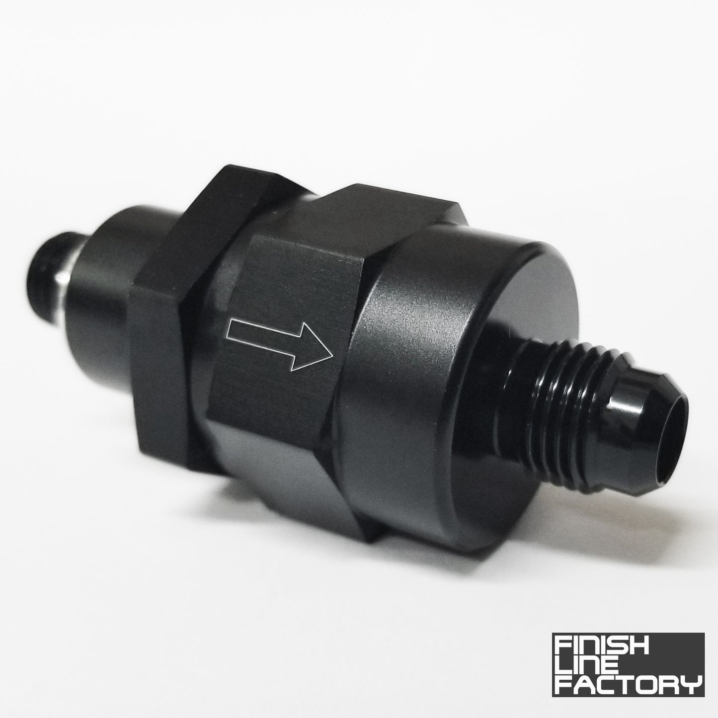 AN to Metric Check Valve (For EFI Fuel Pumps)