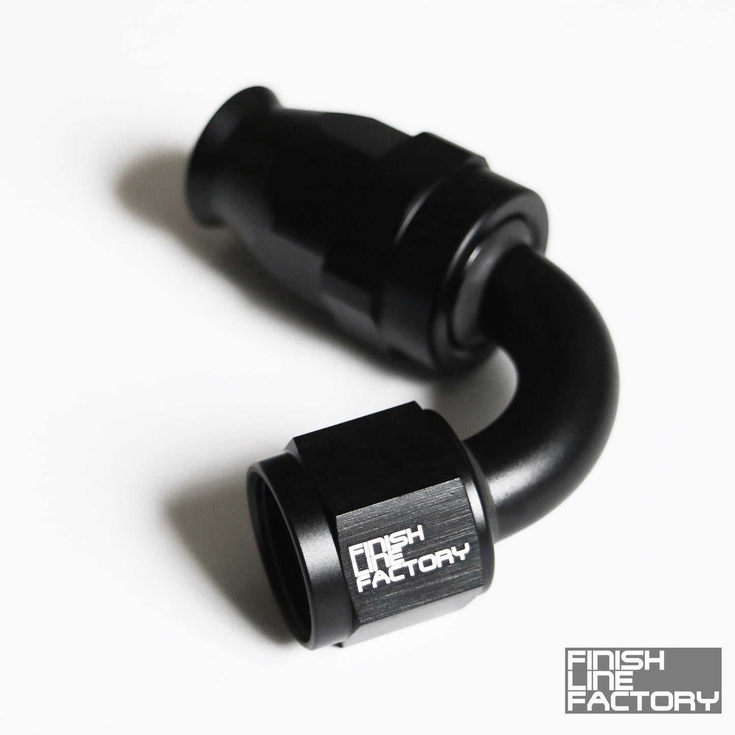 Swivel Hose End (Braided PTFE) - 120 Degree AN