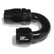 Swivel Hose End (Braided Rubber) - 180 Degree