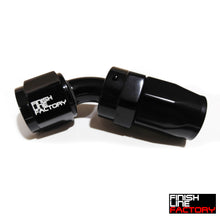 Swivel Hose End (Braided Rubber) - 45 Degree