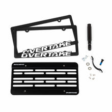 OVERTAKE MaxxAdjust License Plate Relocation Kit - Subaru 2015-2017 WRX / STI, 2012-2016 Impreza / Crosstrek