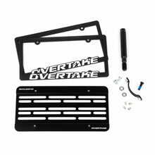 OVERTAKE MaxxAdjust License Plate Relocation Kit - 2018-2026 WRX, 2018-2021 STi, 2018-2026 Crosstrek, 2013-2026 BRZ / FRS / 86, 2017-2023 Impreza