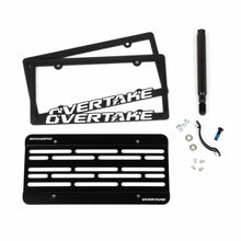 OVERTAKE MaxxAdjust License Plate Relocation Kit - Subaru 2008-2014 WRX / STI, 05-09 Legacy, 08-11 Impreza