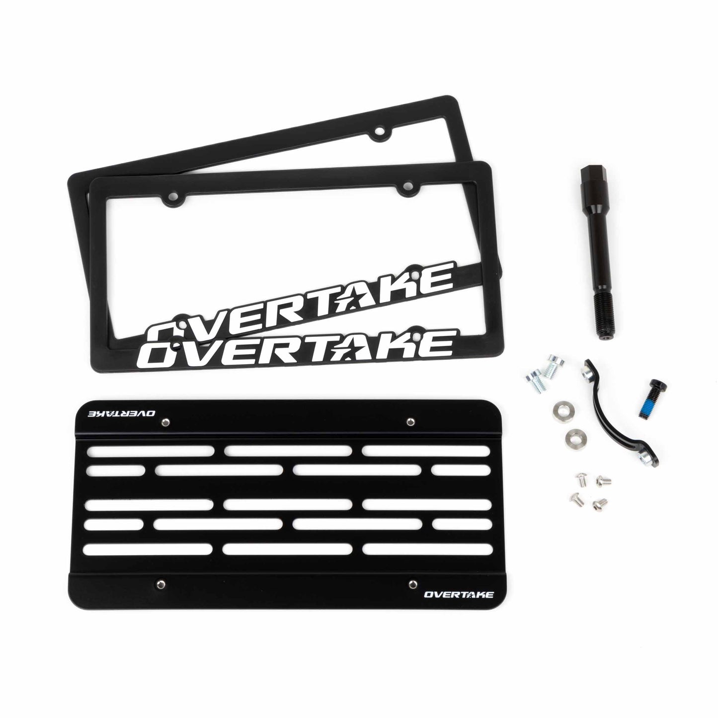 OVERTAKE MaxxAdjust License Plate Relocation Kit - Subaru 2002-2007 Impreza / WRX / STI