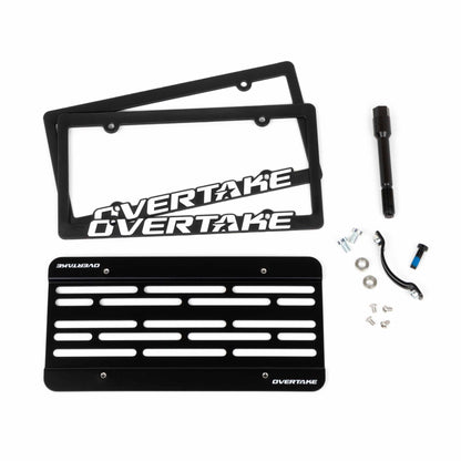 OVERTAKE MaxxAdjust License Plate Relocation Kit - Subaru 2002-2007 Impreza / WRX / STI