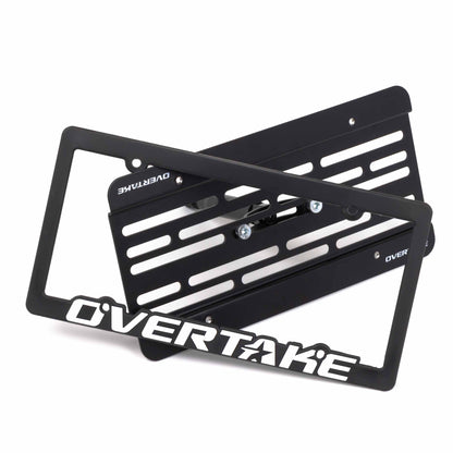 OVERTAKE MaxxAdjust License Plate Relocation Kit - Subaru 2002-2007 Impreza / WRX / STI