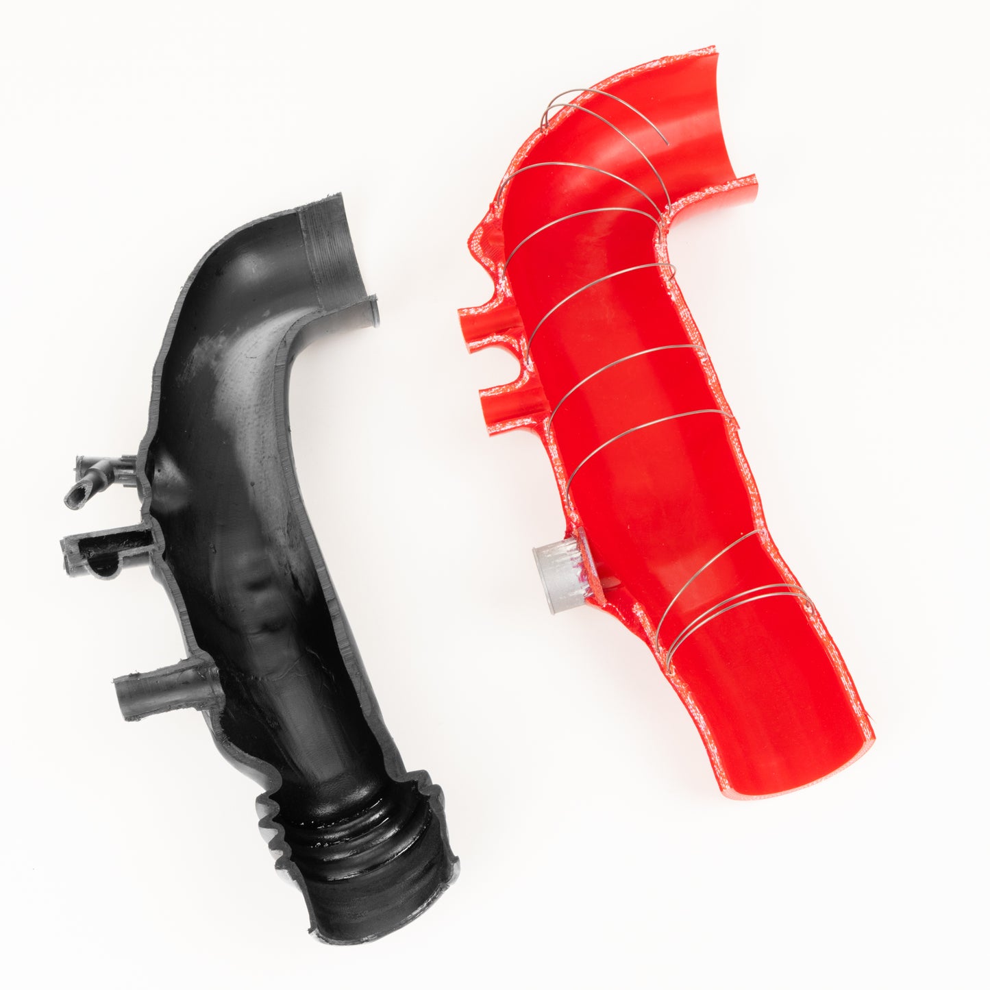 OVERTAKE Silicone Turbo Inlet Hose - Subaru 2008-2014 WRX, 2005-09 Legacy GT/Outback XT, 2009-13 Forester XT