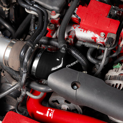 OVERTAKE Silicone Turbo Inlet Hose - Subaru 2004-2021 STI, 2002-2007 WRX