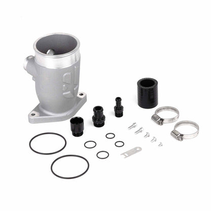 OVERTAKE Aluminum Turbo Inlet - Subaru 2015-2021 WRX, 2014-2018 FXT