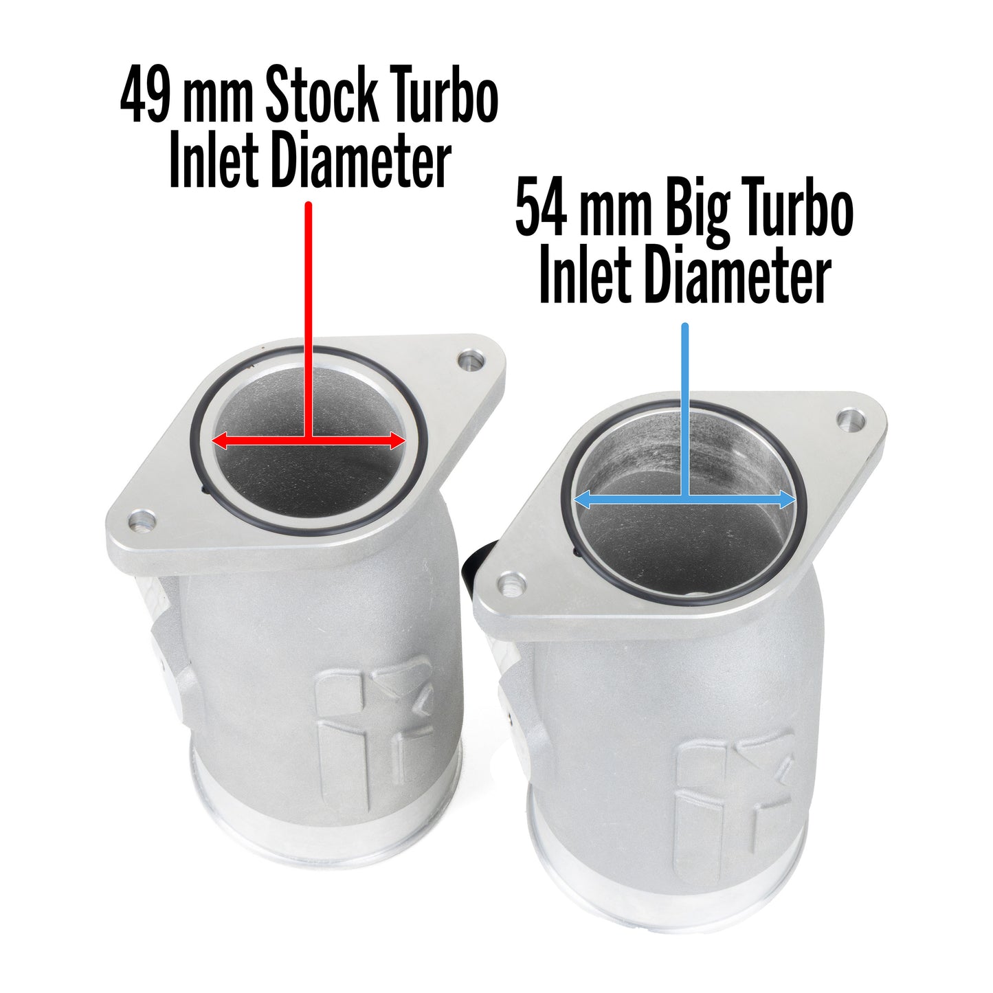 OVERTAKE Aluminum Turbo Inlet - Subaru 15-21 WRX - Big Turbo