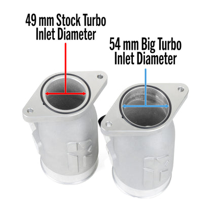 OVERTAKE Aluminum Turbo Inlet - Subaru 15-21 WRX - Big Turbo