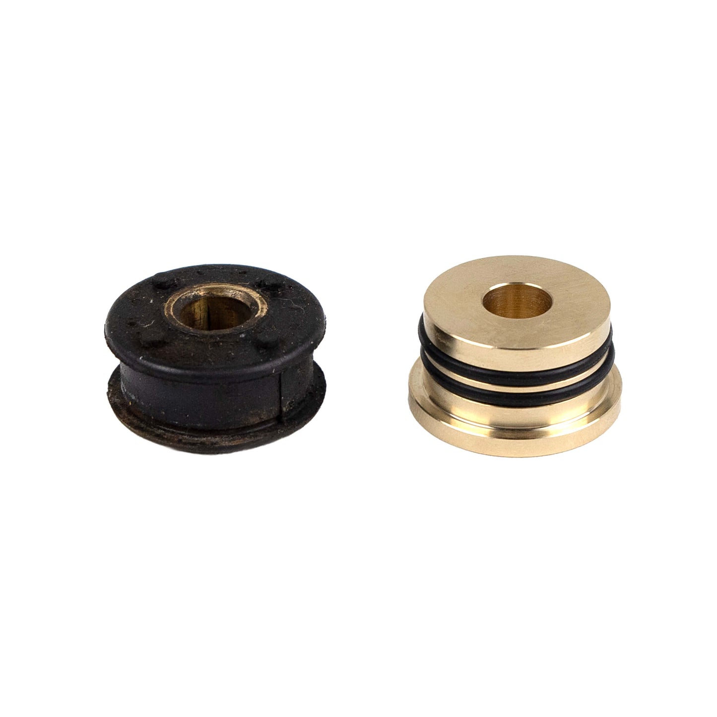 OVERTAKE Brass Shifter Bushing Kit - Subaru 2015-2026 WRX, 2014-2018 Forester, 2018-2023 Crosstrek, 10-13 LGT / OBXT