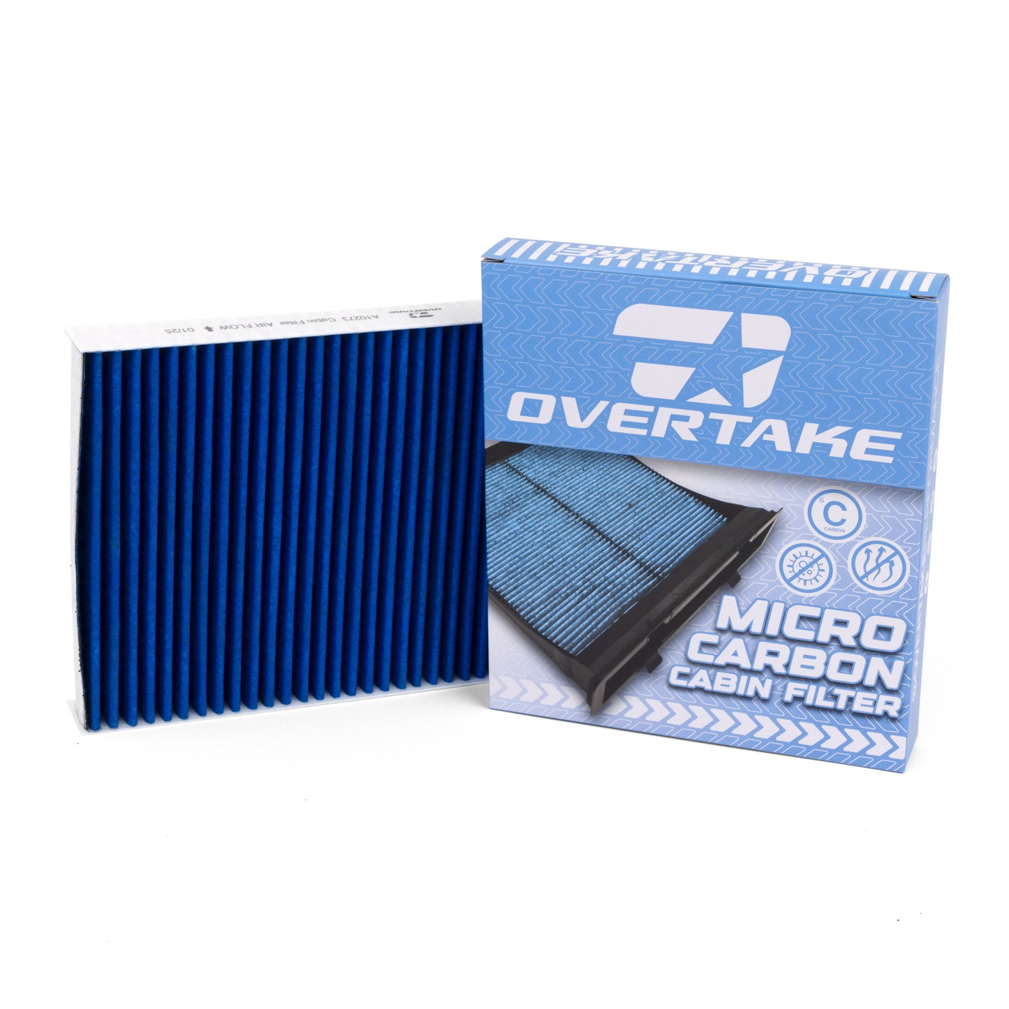 OVERTAKE Micro Carbon Cabin Air Filter - Subaru 2002-2007 WRX / STI