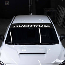 OVERTAKE Windshield Banner
