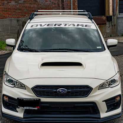 OVERTAKE Windshield Banner