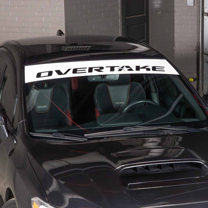 OVERTAKE Windshield Banner