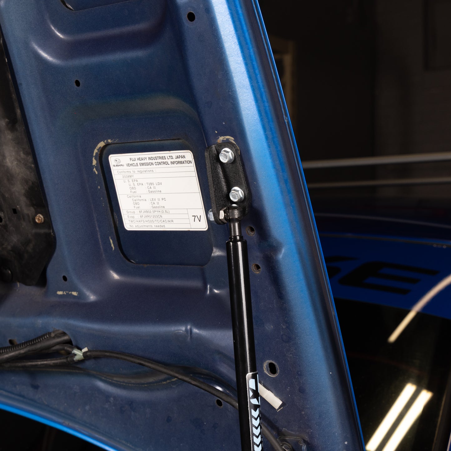 OVERTAKE Hi-Lift Hood Strut Kit - Subaru 2008-2014 WRX/STi