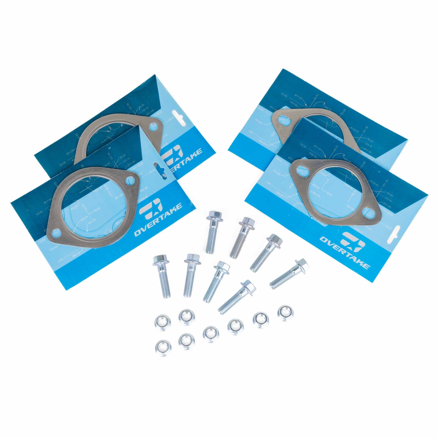 OVERTAKE Catback Hardware Refresh Kit - 2008-2026 Subaru WRX / STI Sedan