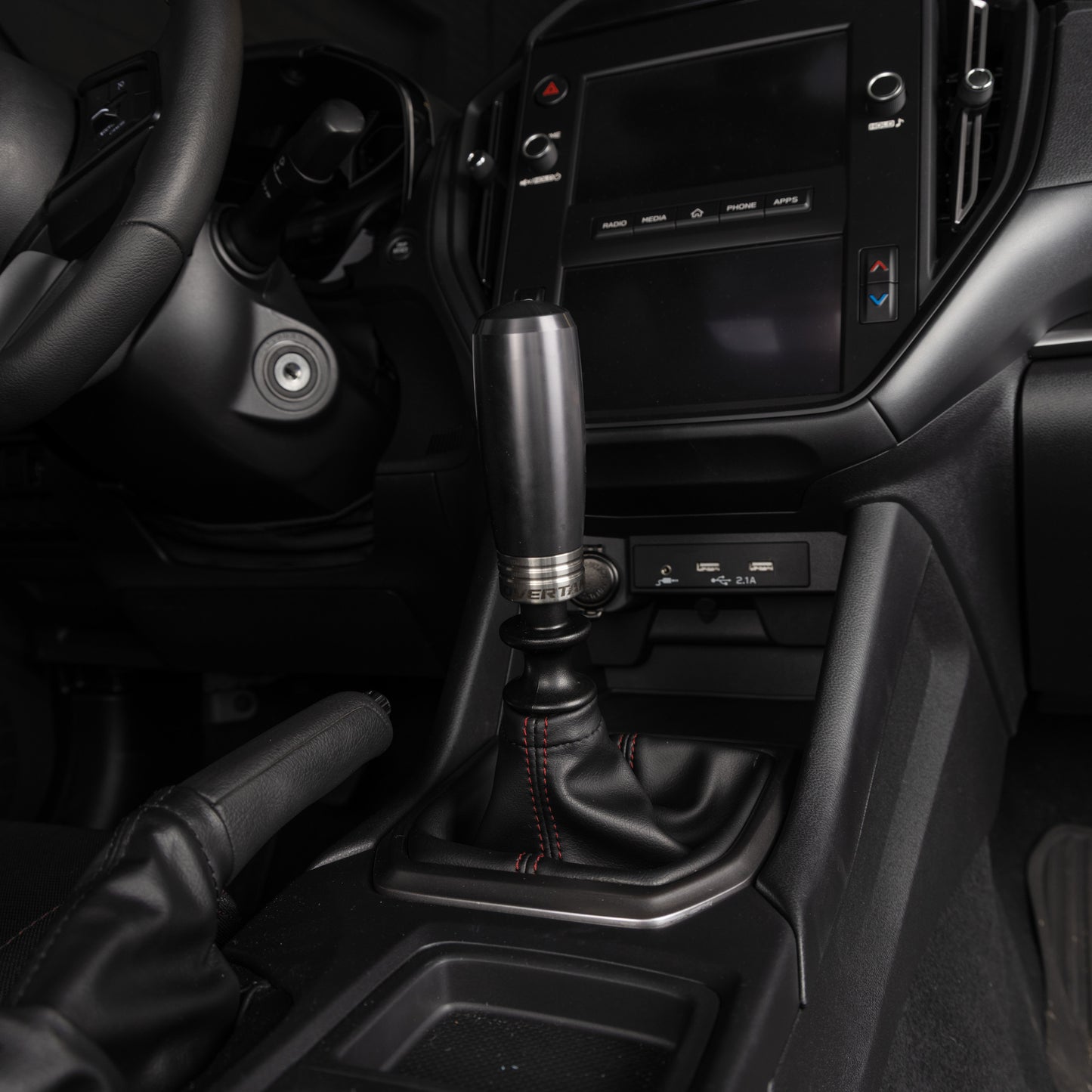 OVERTAKE ModKnob Weighted Delrin Shift Knob - Tall - MT Subaru