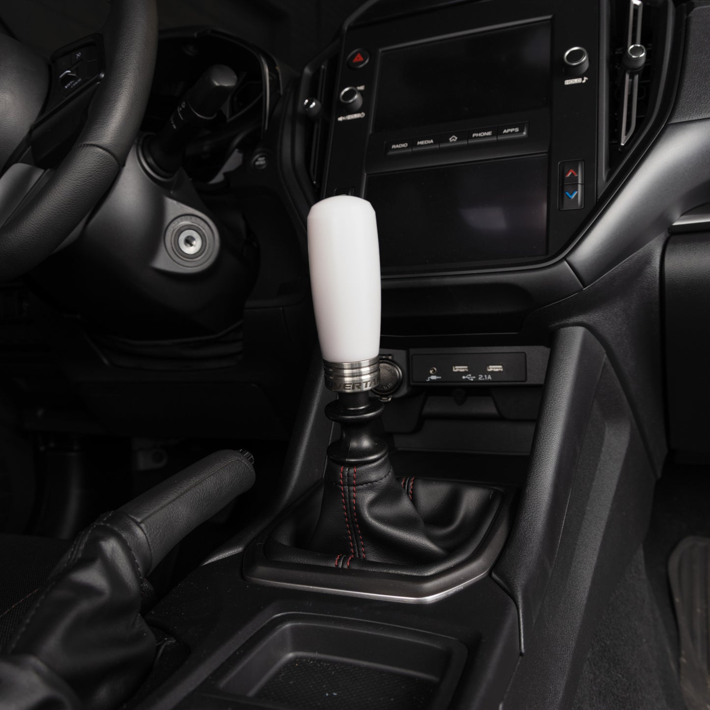 OVERTAKE ModKnob Weighted Delrin Shift Knob - Tall - MT Subaru