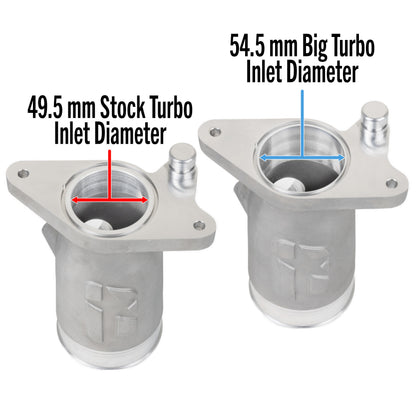 OVERTAKE Aluminum BIG TURBO Inlet - Subaru 2022-2026 WRX