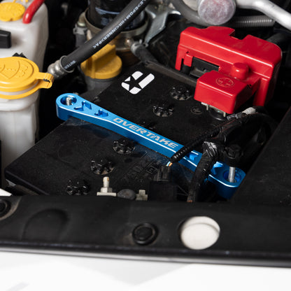 OVERTAKE Battery Tie Down - Subaru WRX / STI / BRZ / GR86 / Crosstrek / Impreza / Forester / Outback / Legacy