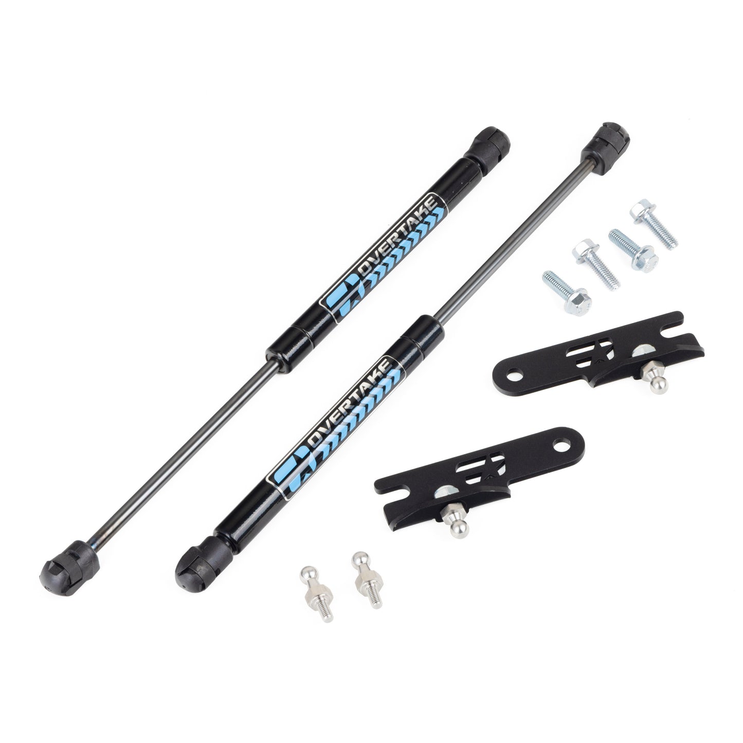 OVERTAKE Hi-Lift Hood Strut Kit - Subaru 1993-01 Impreza, 1998-02 Forester - Steel Hood