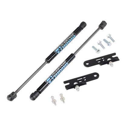 OVERTAKE Hi-Lift Hood Strut Kit - Subaru 1993-01 Impreza, 1998-02 Forester - Steel Hood