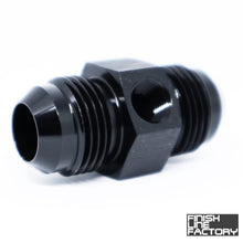 AN Male Union with 1/8" NPT Port Adapter - 90 Degree