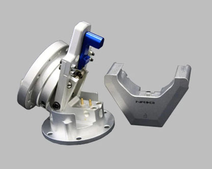 NRG Steering Wheel Quick Tilt System w/Lock - Silver
